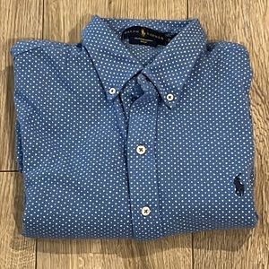 Ralph Lauren Blue Label Featherweight Mesh Button down Shirt- XL